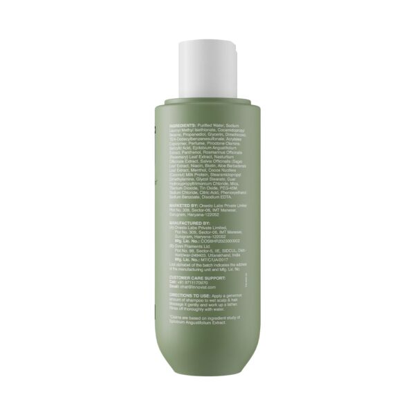 Anti-dandruff shampoo: Reduces dandruff, strengthens hair, removes flakes & itching. Salicylic Acid & Biotin. All hair types. 250ml. - Image 5