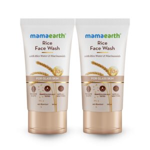 Mamaearth Rice Face Wash 50 ml Pack of 2